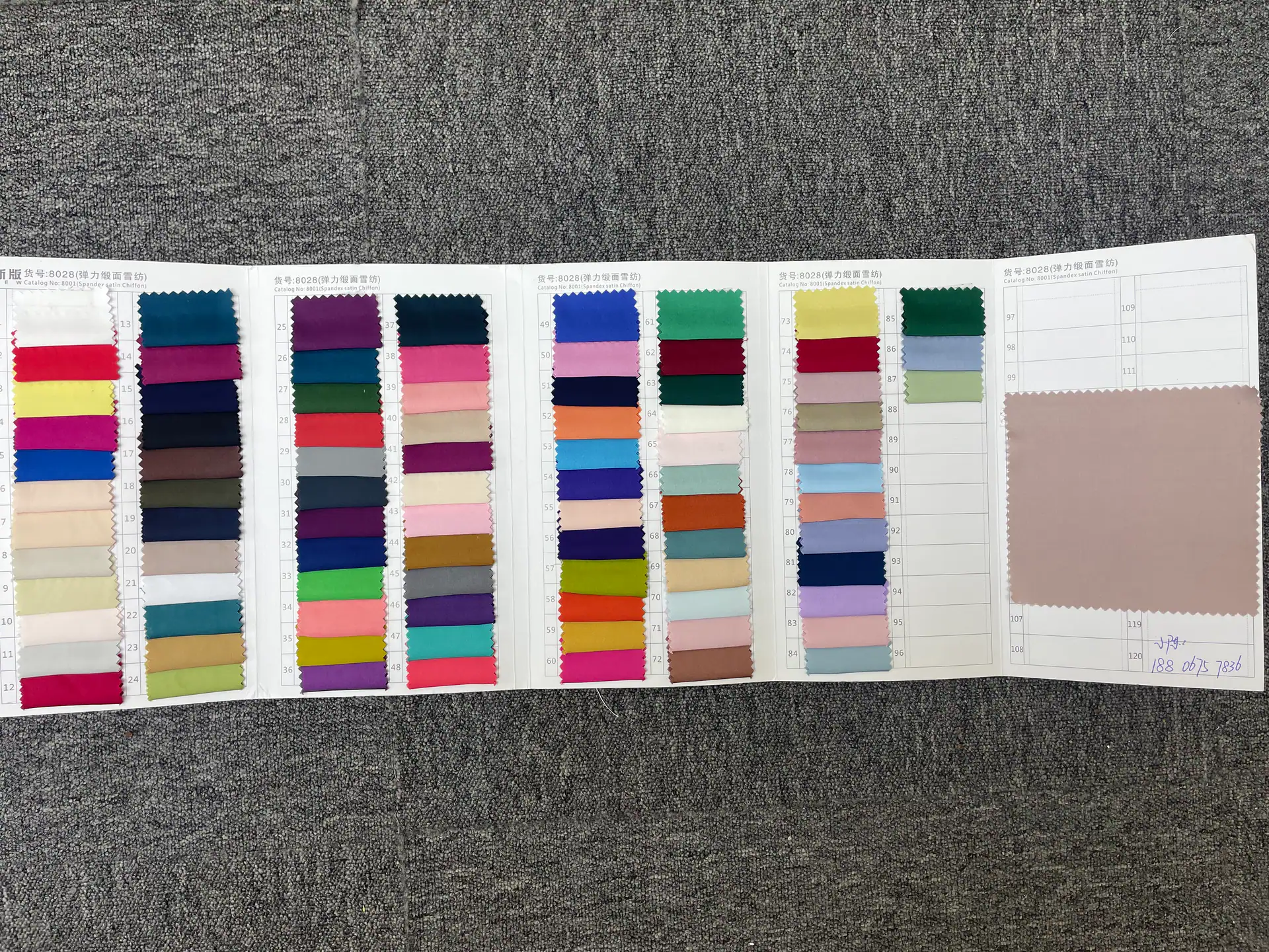 Chiffon quality C-08 manufactured by Belleza — view 2