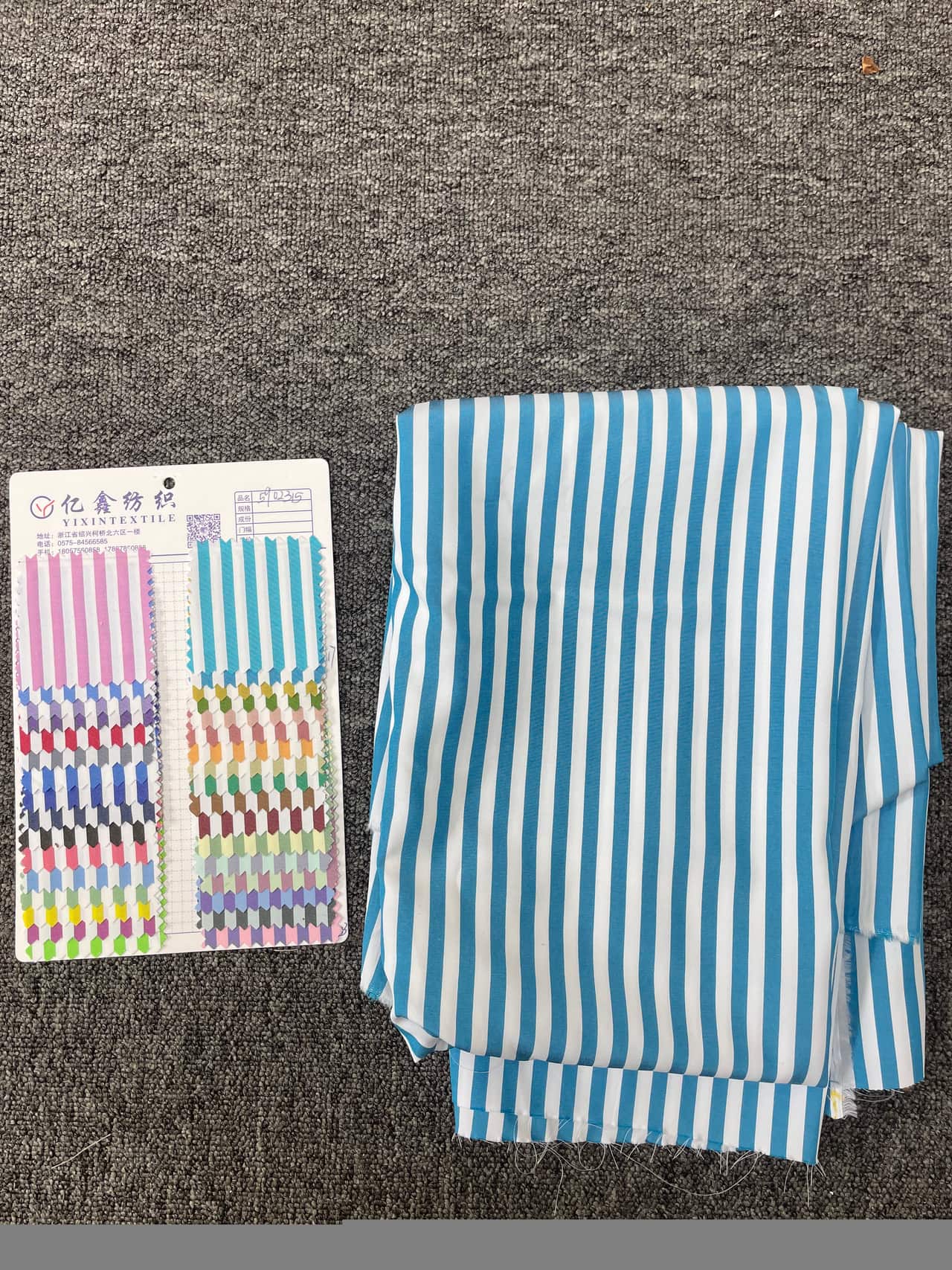 Stripe fabric GT029 — Stripe fabric manufactured by Belleza