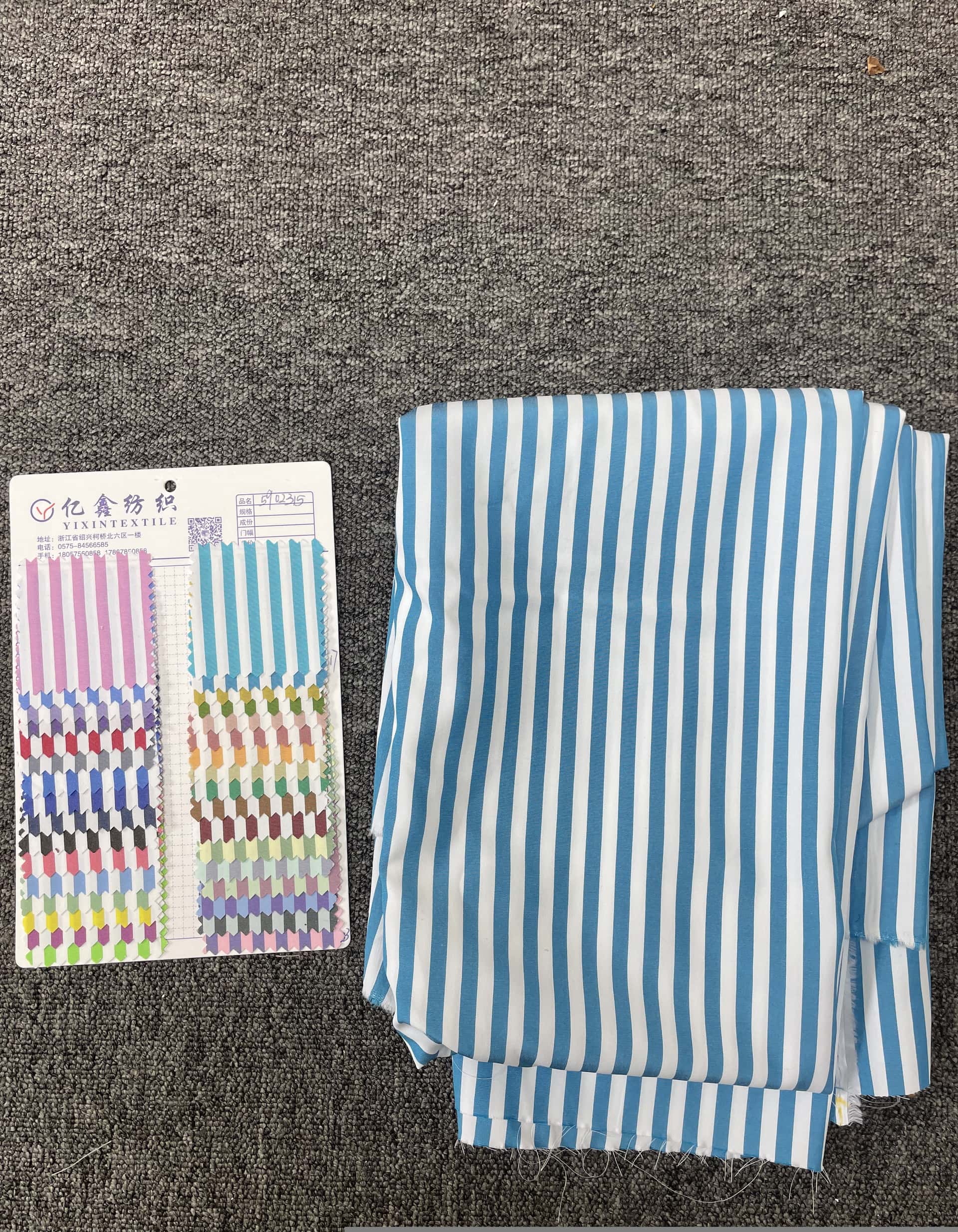 Yarn-dyed stripe S-04 manufactured by Belleza