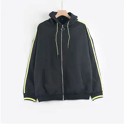 Zip-Through Hooded Jacket manufactured by Belleza — view 10