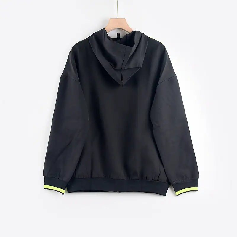 Zip-Through Hooded Jacket manufactured by Belleza — view 2