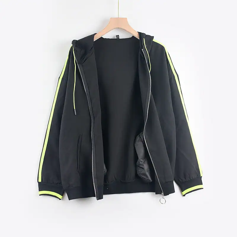 Zip-Through Hooded Jacket manufactured by Belleza — view 3