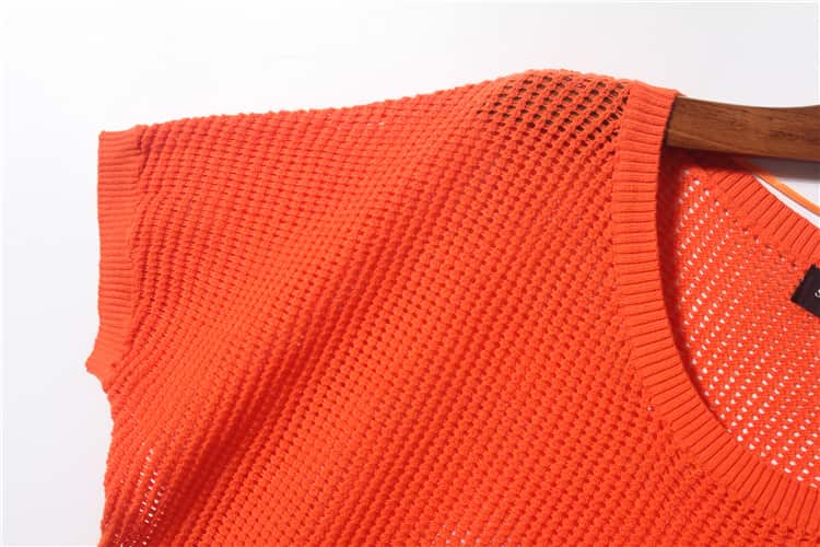 Pointelle Knitting Tops — Knitwear manufactured by Belleza