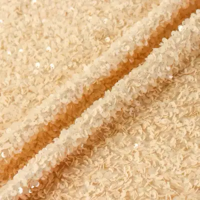 Cream bouclé — fabric developed by Belleza