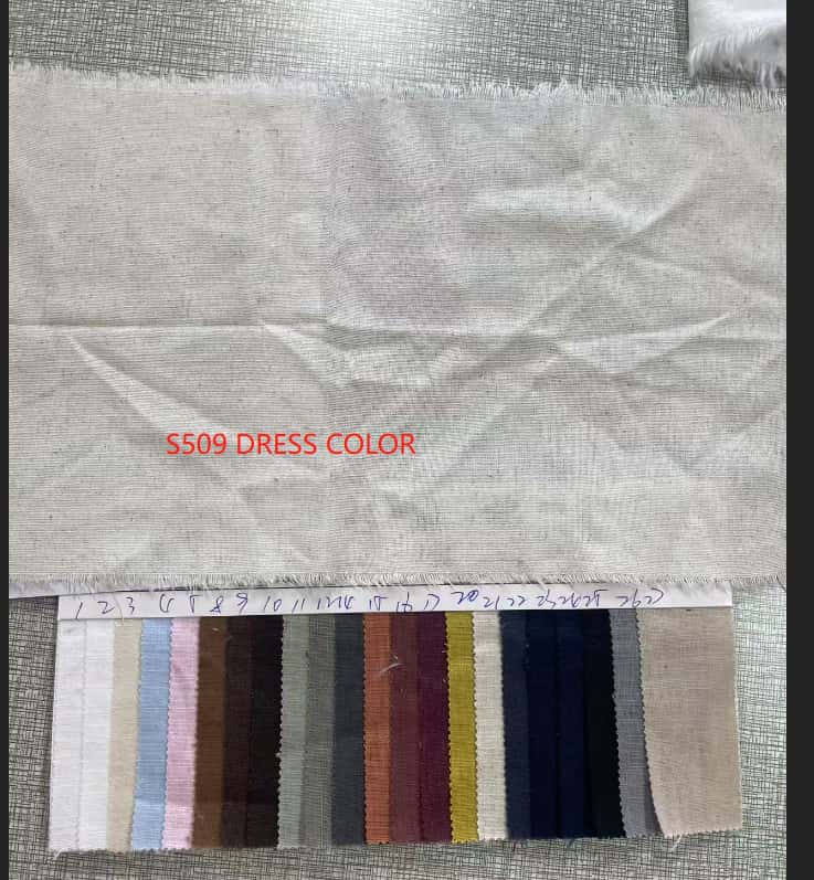 Colour range for a dress body — fabric developed by Belleza