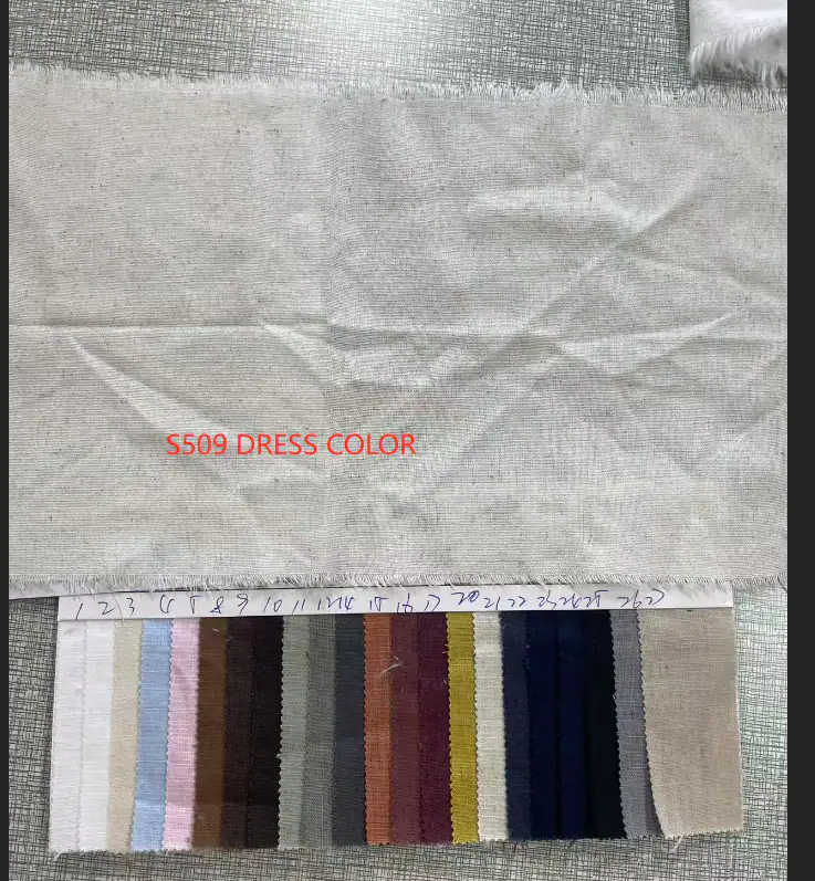 Colour range for a dress body — fabric developed by Belleza