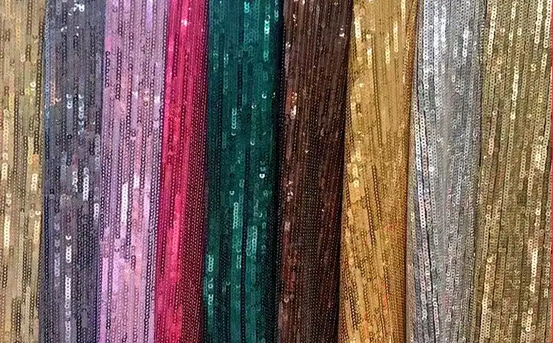Sequin qualities — fabric developed by Belleza