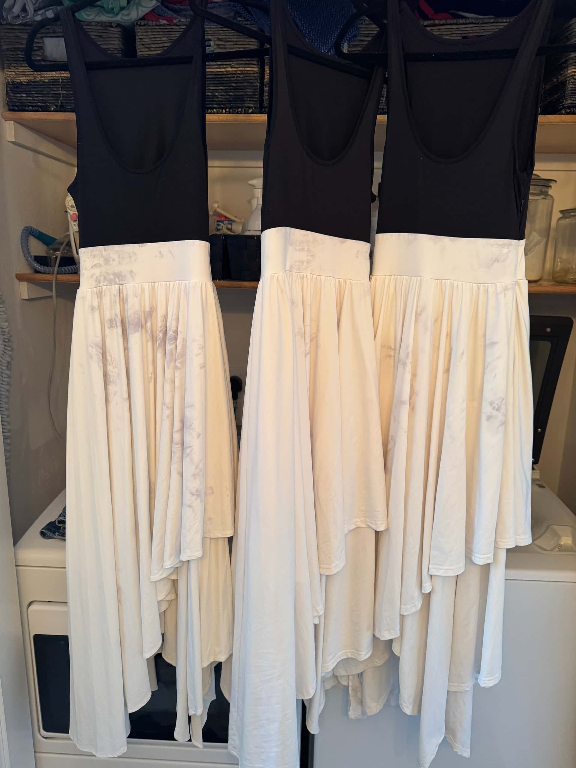 Cut parts, waiting to be sewn — made in the Belleza workshop