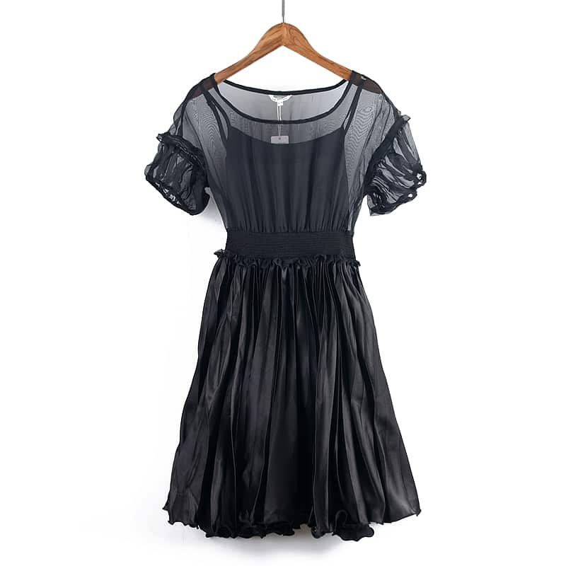 Black 2 Piece Dress — Woven manufactured by Belleza