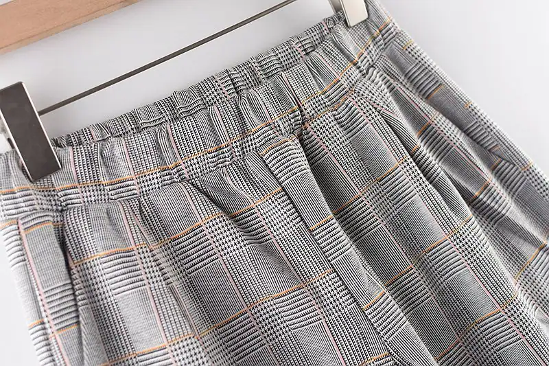 Checked Trousers manufactured by Belleza — view 3