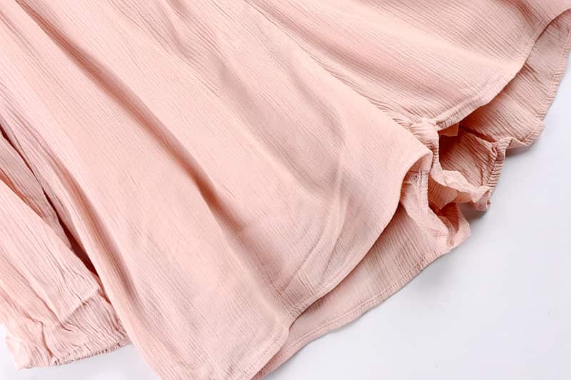 Pink Bow Jumpsuit manufactured by Belleza — view 4
