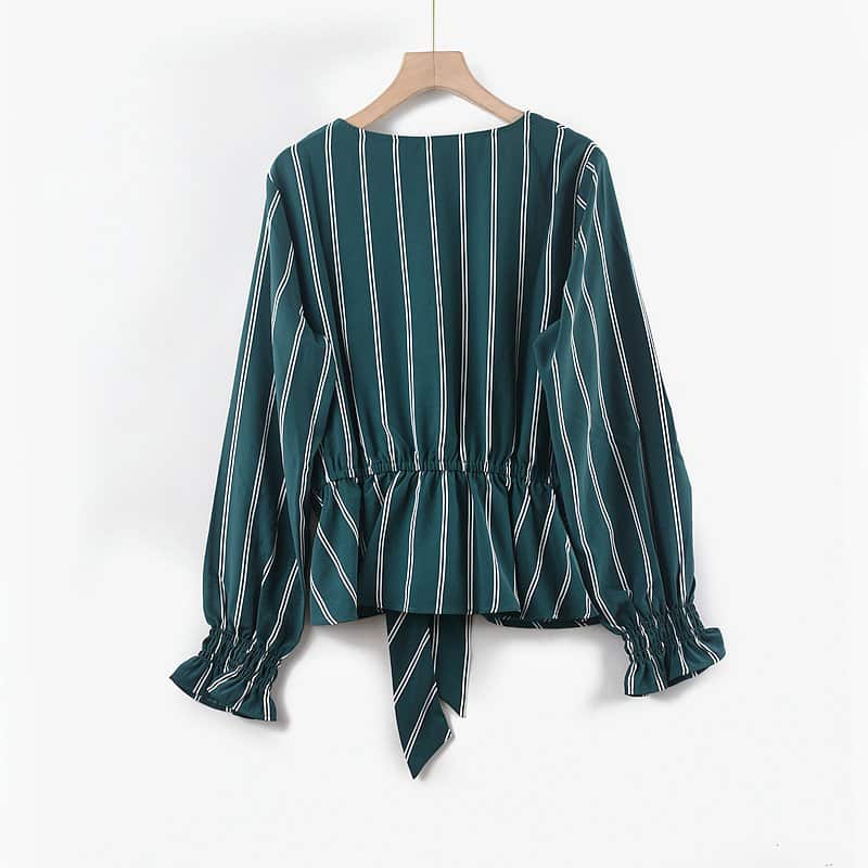 Stripe Tops manufactured by Belleza — view 2