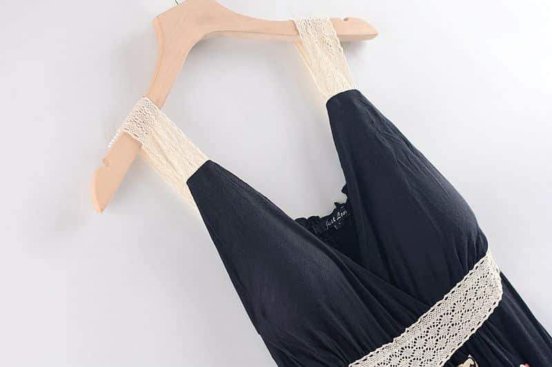 Print Long Strap Dress manufactured by Belleza — view 3